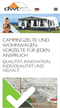 Mobile Screenshot of dwt-zelte.de
